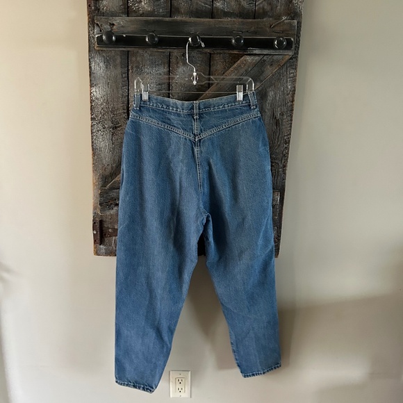 Women's Vintage Gitano Front Pleated Stone Wash Jeans - Picture 2 of 4